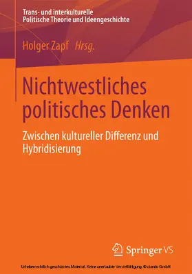 Zapf |  Nichtwestliches politisches Denken | eBook | Sack Fachmedien