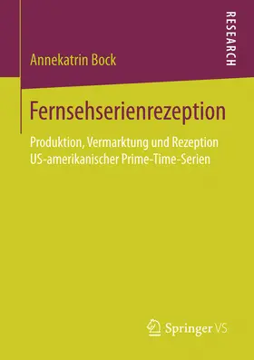 Bock |  Fernsehserienrezeption | eBook | Sack Fachmedien
