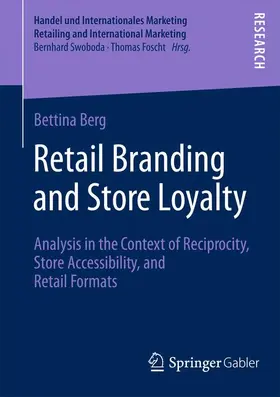 Berg |  Retail Branding and Store Loyalty | Buch |  Sack Fachmedien