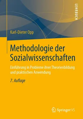 Opp |  Methodologie der Sozialwissenschaften | Buch |  Sack Fachmedien