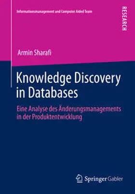 Sharafi |  Knowledge Discovery in Databases | Buch |  Sack Fachmedien
