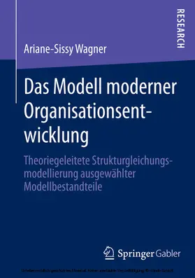Wagner |  Das Modell moderner Organisationsentwicklung | eBook | Sack Fachmedien