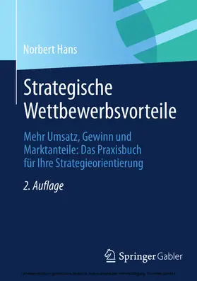 Hans | Strategische Wettbewerbsvorteile | E-Book | sack.de