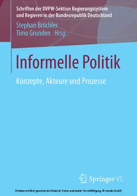 Bröchler / Grunden |  Informelle Politik | eBook | Sack Fachmedien