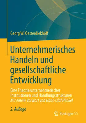 Oesterdiekhoff |  Unternehmerisches Handeln und gesellschaftliche Entwicklung | eBook | Sack Fachmedien