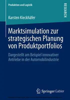 Kieckhäfer |  Marktsimulation zur strategischen Planung von Produktportfolios | eBook | Sack Fachmedien