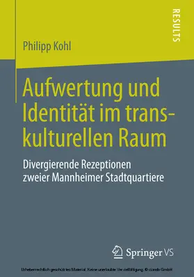 Kohl |  Aufwertung und Identität im transkulturellen Raum | eBook | Sack Fachmedien