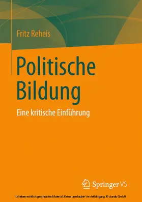 Reheis |  Politische Bildung | eBook | Sack Fachmedien