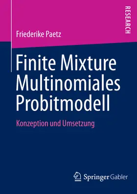 Paetz | Finite Mixture Multinomiales Probitmodell | E-Book | sack.de