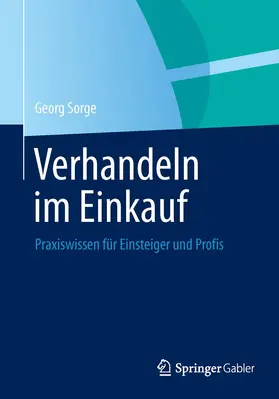 Sorge |  Verhandeln im Einkauf | Buch |  Sack Fachmedien