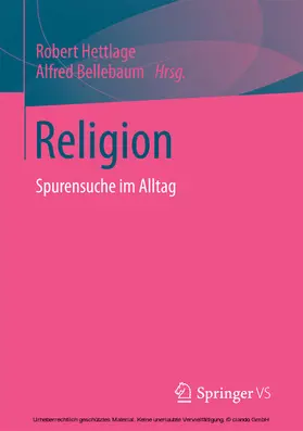 Hettlage / Bellebaum |  Religion | eBook | Sack Fachmedien