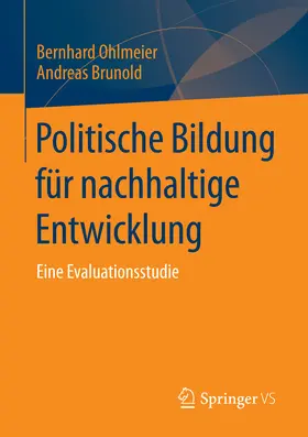 Ohlmeier / Brunold |  Politische Bildung für nachhaltige Entwicklung | eBook | Sack Fachmedien
