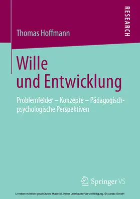 Hoffmann | Wille und Entwicklung | E-Book | www2.sack.de