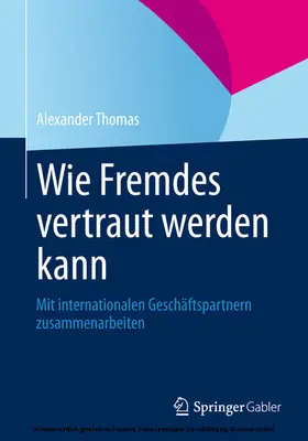 Thomas | Wie Fremdes vertraut werden kann | E-Book | www2.sack.de