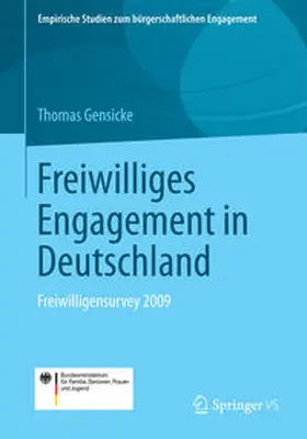 Gensicke |  Freiwilliges Engagement in Deutschland | Buch |  Sack Fachmedien