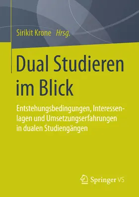 Krone |  Dual Studieren im Blick | eBook | Sack Fachmedien