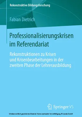 Dietrich |  Professionalisierungskrisen im Referendariat | eBook | Sack Fachmedien