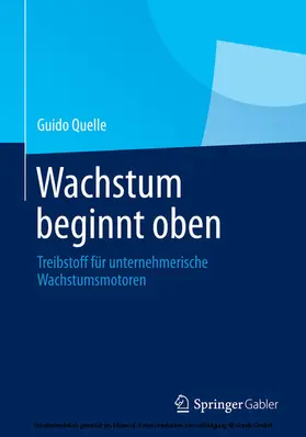 Quelle |  Wachstum beginnt oben | eBook | Sack Fachmedien
