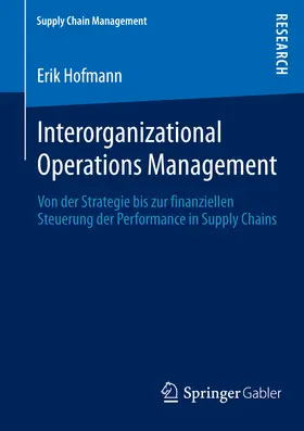 Hofmann | Interorganizational Operations Management | E-Book | sack.de