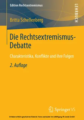 Schellenberg |  Die Rechtsextremismus-Debatte | eBook | Sack Fachmedien