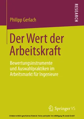 Gerlach | Der Wert der Arbeitskraft | E-Book | www2.sack.de