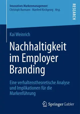 Weinrich |  Nachhaltigkeit im Employer Branding | Buch |  Sack Fachmedien
