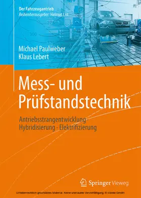 Paulweber / Lebert | Mess- und Prüfstandstechnik | E-Book | www2.sack.de