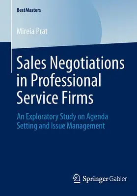 Prat |  Sales Negotiations in Professional Service Firms | Buch |  Sack Fachmedien