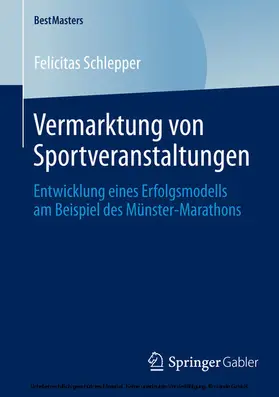 Schlepper | Vermarktung von Sportveranstaltungen | E-Book | sack.de