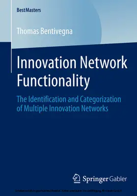 Bentivegna | Innovation Network Functionality | E-Book | sack.de