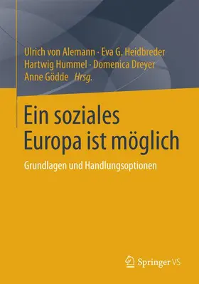 Alemann / Heidbreder / Gödde |  Ein soziales Europa ist möglich | Buch |  Sack Fachmedien