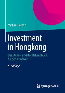 Lorenz | Investment in Hongkong | Buch | 978-3-658-04991-1 | www2.sack.de
