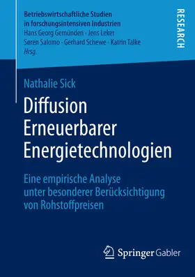 Sick | Diffusion Erneuerbarer Energietechnologien | E-Book | sack.de