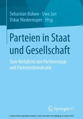 Bukow / Jun / Niedermayer |  Parteien in Staat und Gesellschaft | eBook | Sack Fachmedien