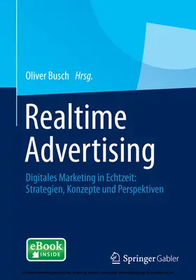 Busch |  Realtime Advertising | eBook | Sack Fachmedien