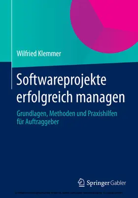 Klemmer |  Softwareprojekte erfolgreich managen | eBook | Sack Fachmedien