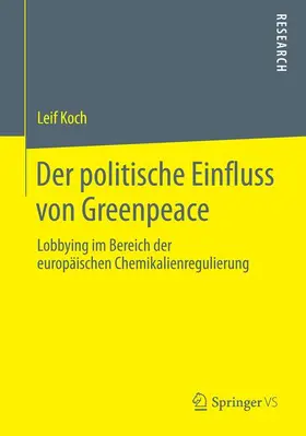 Koch |  Der politische Einfluss von Greenpeace | Buch |  Sack Fachmedien