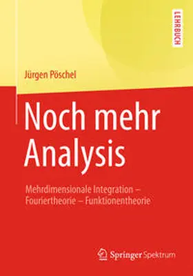 Pöschel | Noch mehr Analysis | E-Book | sack.de