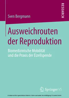 Bergmann |  Ausweichrouten der Reproduktion | eBook | Sack Fachmedien