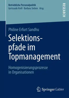 Erfurt Sandhu |  Selektionspfade im Topmanagement | Buch |  Sack Fachmedien