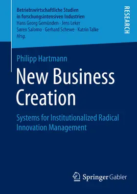 Hartmann |  New Business Creation | eBook | Sack Fachmedien