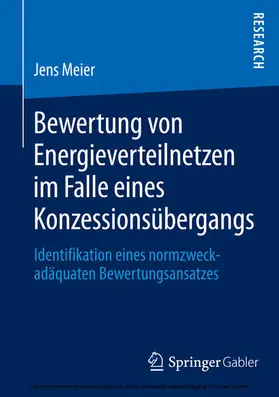 Meier | Bewertung von Energieverteilnetzen im Falle eines Konzessionsübergangs | E-Book | sack.de