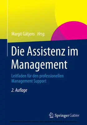 Gätjens | Die Assistenz im Management | E-Book | www2.sack.de