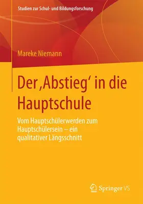 Niemann |  Der 'Abstieg' in die Hauptschule | Buch |  Sack Fachmedien