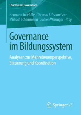 Abs / Brüsemeister / Schemmann |  Governance im Bildungssystem | eBook | Sack Fachmedien