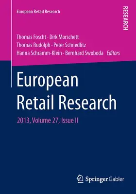 Foscht / Morschett / Swoboda |  European Retail Research | Buch |  Sack Fachmedien