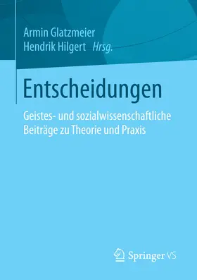 Glatzmeier / Hilgert | Entscheidungen | E-Book | sack.de