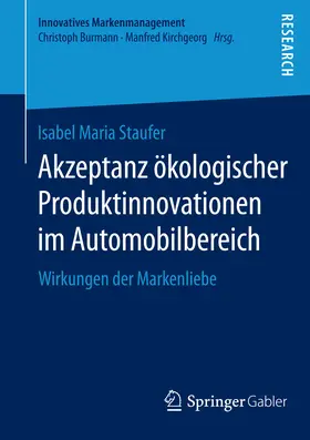 Staufer | Akzeptanz ökologischer Produktinnovationen im Automobilbereich | E-Book | sack.de