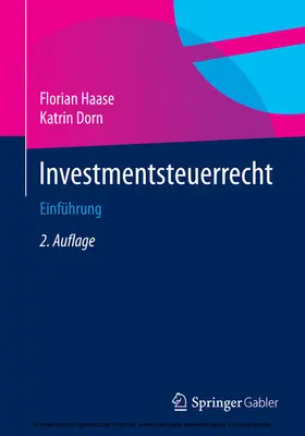 Haase / Dorn | Investmentsteuerrecht | E-Book | sack.de