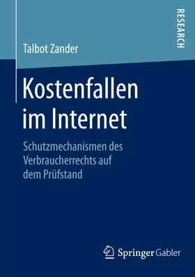 Zander | Kostenfallen im Internet | E-Book | sack.de
